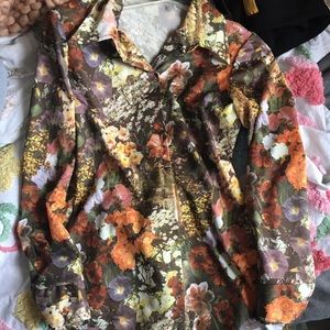 Vintage flower shirt